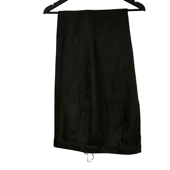 [18] Hauber Virgin Wool Trousers Dark Olive | EU 48 / US 18 | New With Tags - Picture 4 of 9